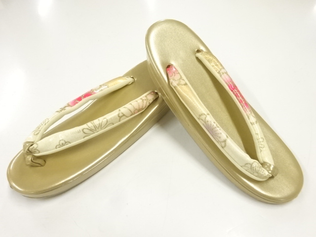 JAPANESE KIMONO / JAPANESE-STYLE ZORI (SIZE L)